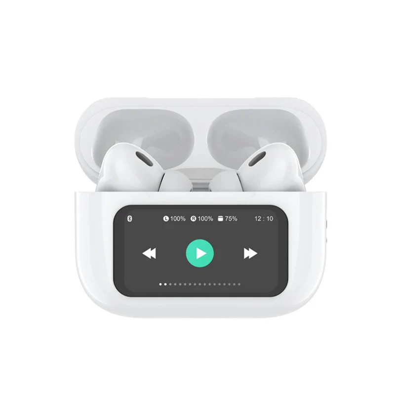 A9 Airpods Pro ANC/ENC Touch Screen Wireless - Image 4